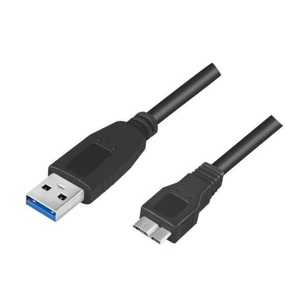 Logilink USB 3.0 hub 3-port with card reader for SD/microSD aluminum casing