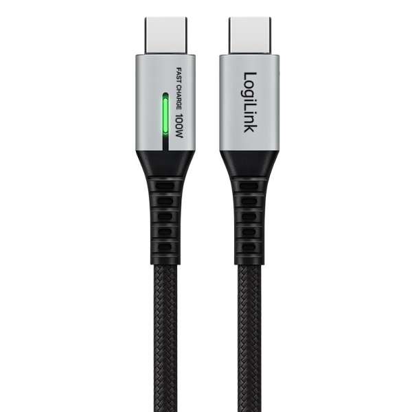 Logilink USB 3.2 Gen2x2 Type-C C/M - C/M 1m Black