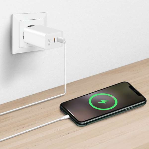 Logilink USB-C charger 2xUSB-C (PD 3.0/QC 4.0) 65W White