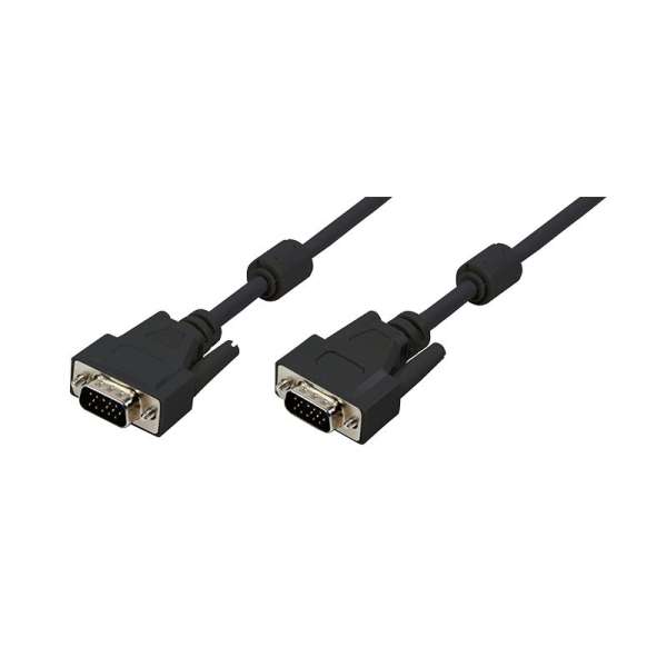 Logilink VGA HD15/M to HD15/M 20m Black