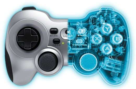 Logitech F710 Wireless Gamepad Silver/Black