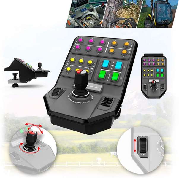 Logitech G Saitek FARM Simulator Heavy Equipment Side Panel