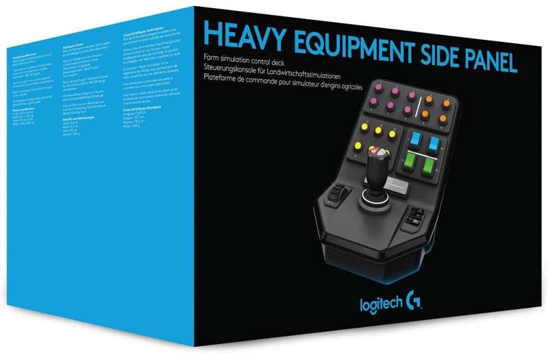 Logitech G Saitek FARM Simulator Heavy Equipment Side Panel