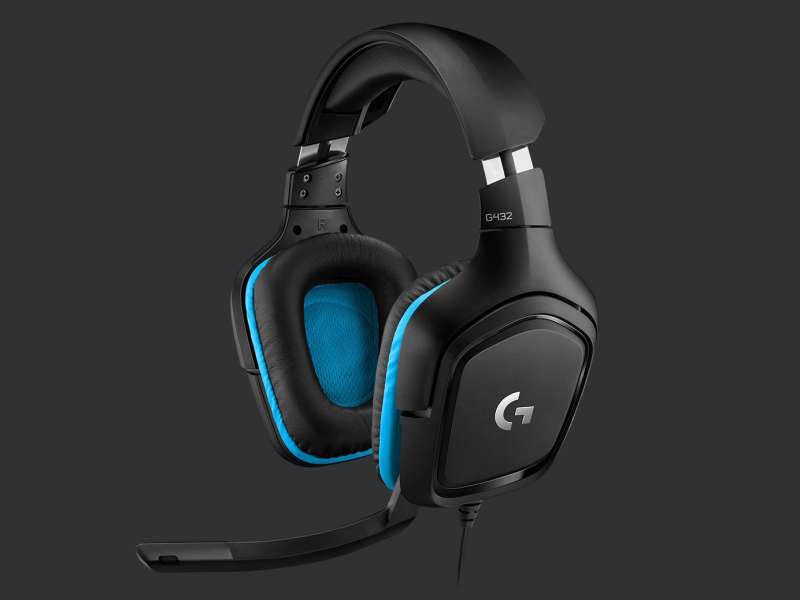 Logitech G432 7.1 Gamer Headset Black