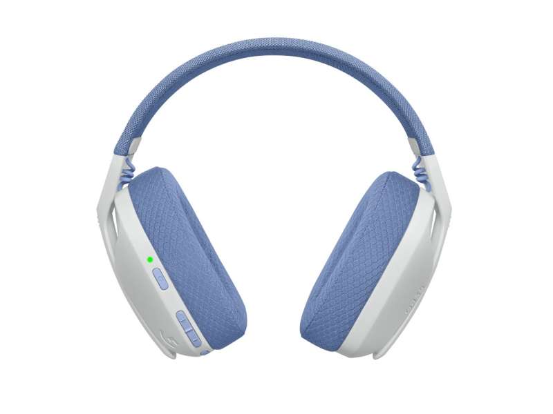 Logitech G435 Lightspeed Wireless Bluetooth Gaming Headset White/Blue