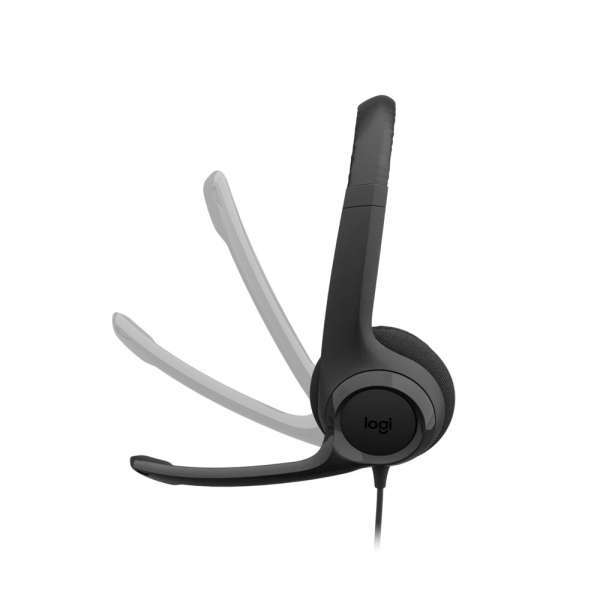 Logitech H390 USB-C Stereo Headset Black