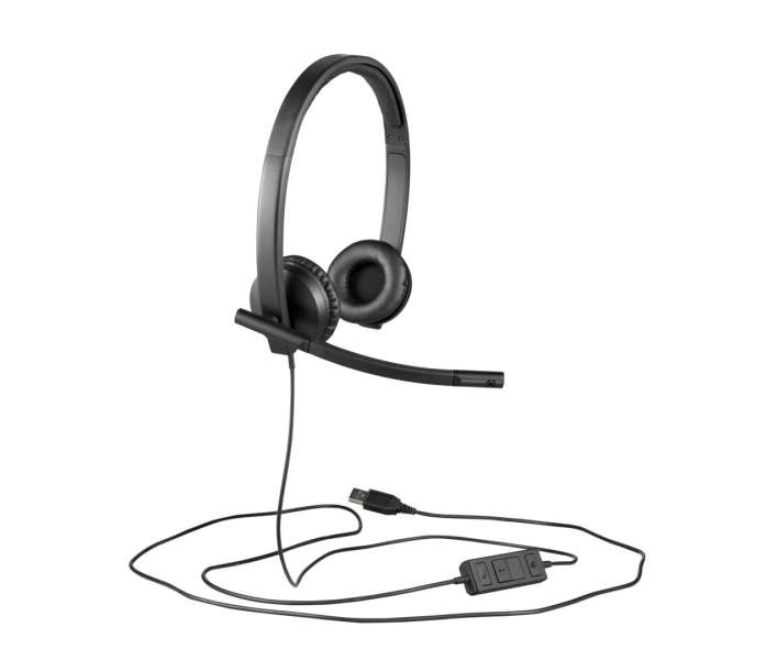 Logitech H570e Teams Headset Black