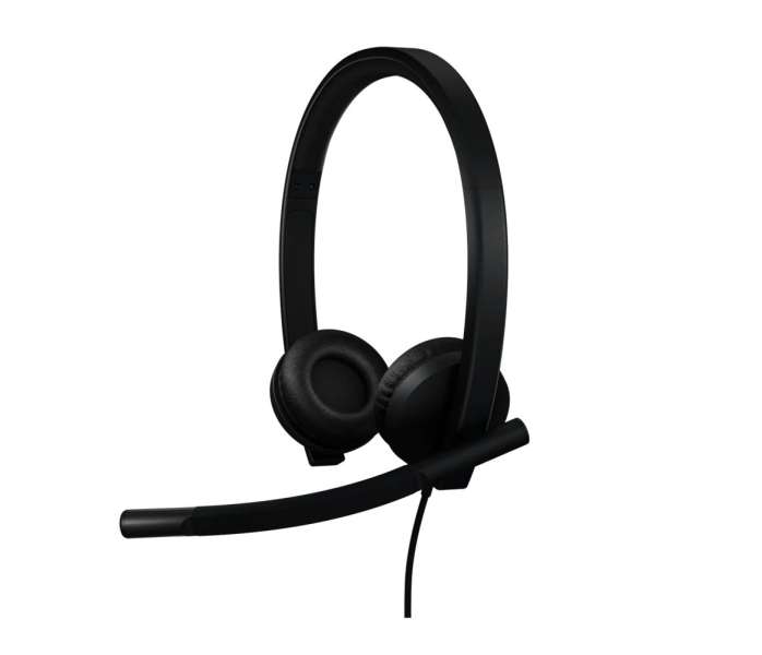 Logitech H570E Teams USB-C Stereo Headset Black