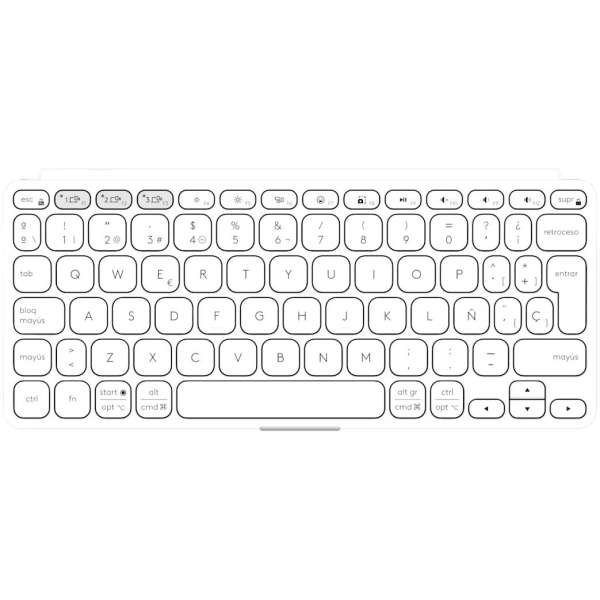 Logitech Keys-To-Go 2 Keyboard Pale Gray US