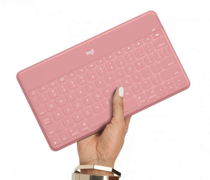 Logitech Keys-To-Go Ultra Portable iPad Keyboard Pink UK
