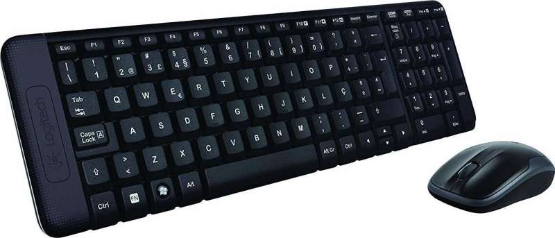 Logitech MK220 wireless billentyűzet + optikai egér Black UK