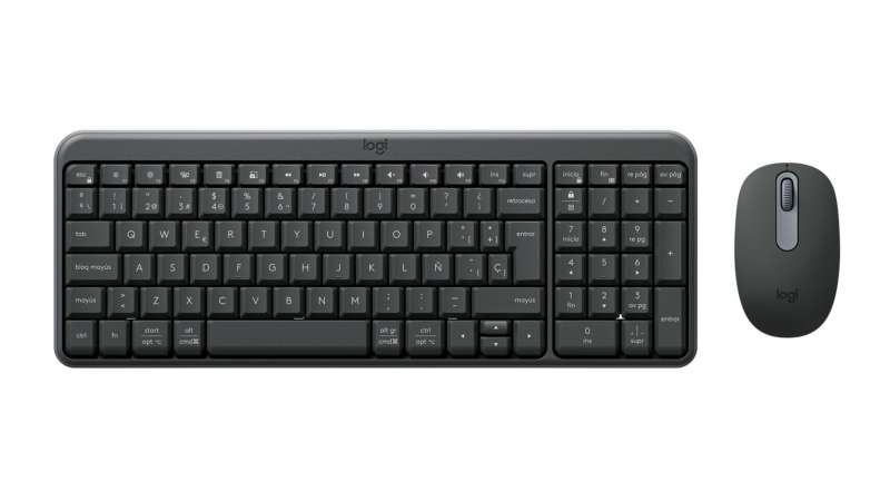 Logitech MK250 Compact Bluetooth Combo Graphite Grey HU