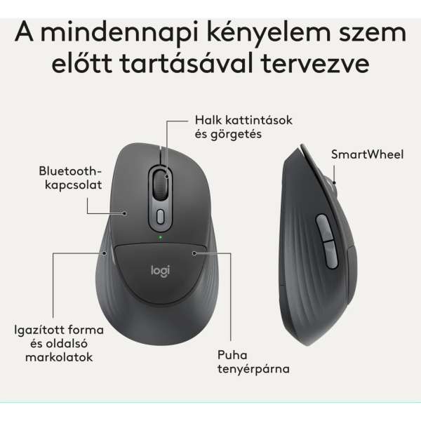 Logitech MK880 Signature Comfort Plus keyboard Combo Black HU