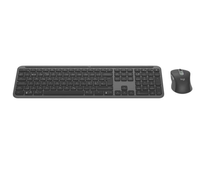 Logitech MK950 Signature Slim Wireless Bluetooth Keyboard Combo for Business Graphite US