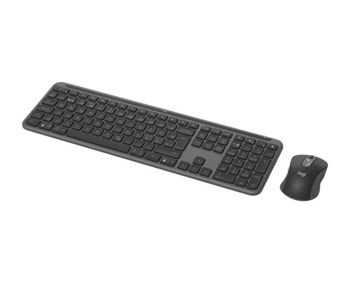 Logitech MK950 Signature Slim Wireless Bluetooth Keyboard Combo for Business Graphite US