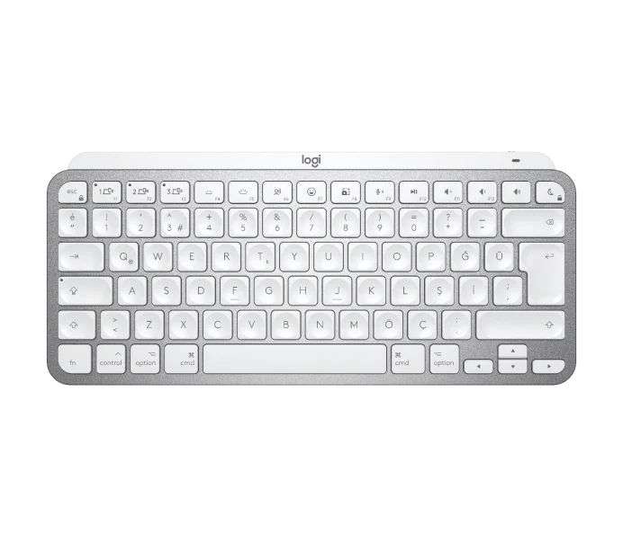 Logitech MX Keys Mini for Mac wireless keyboard Pale Grey US
