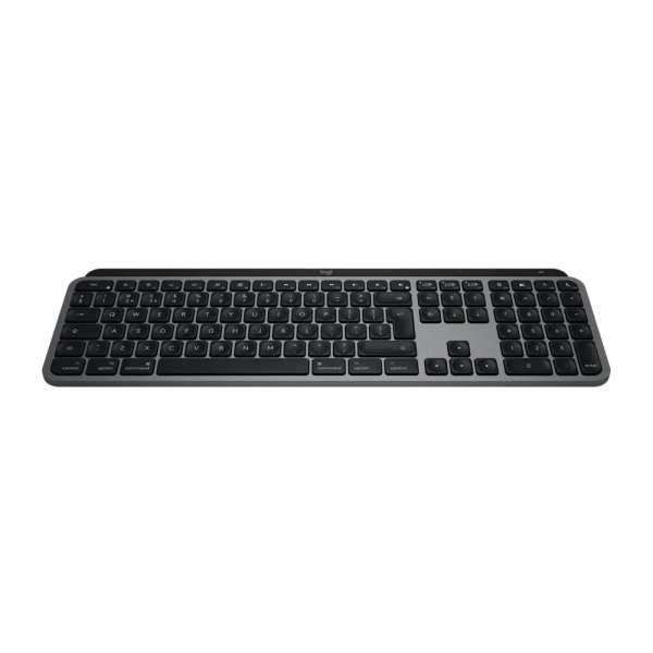 Logitech MX Keys S for Mac Bluetooth Keyboard Space Gray UK
