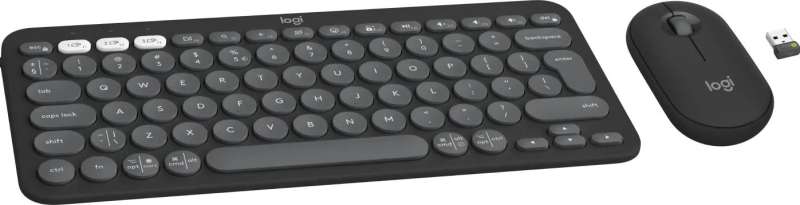 Logitech Pebble 2 Combo Tonal Graphite US