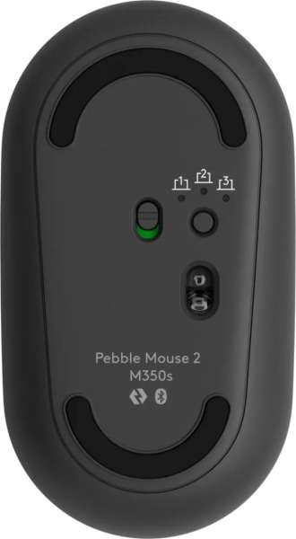 Logitech Pebble Mouse 2 M350S Tonal Graphite