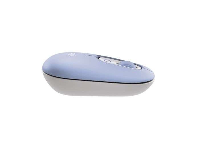 Logitech Pop Icon Wireless Keyboard Combo Lilac/Off White US