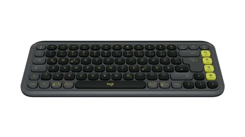 Logitech Pop Icon Wireless Keyboard Graphite/Green US