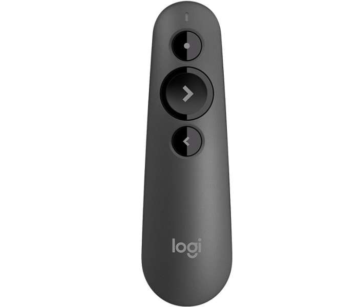 Logitech R500 Laser Presentation Remote Wireless Presenter Red Laser Black
