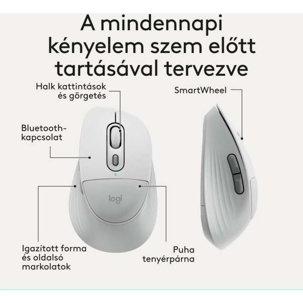 Logitech Signature Comfort M850 L Bluetooth Mouse Graphite