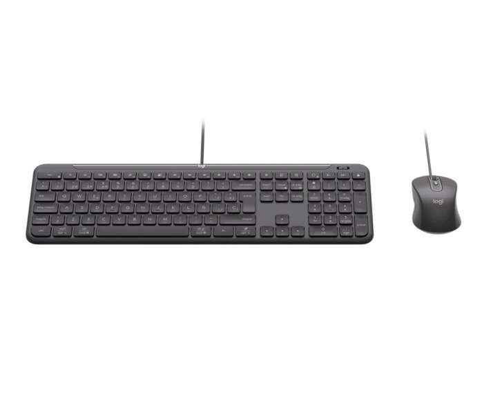 Logitech Signature Slim Wired K620 for Business Keyboard Combo Graphite US