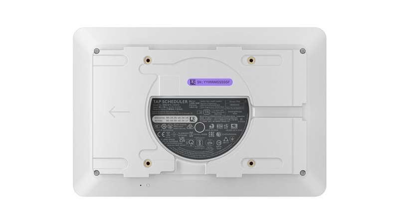 Logitech Tap Scheduler White