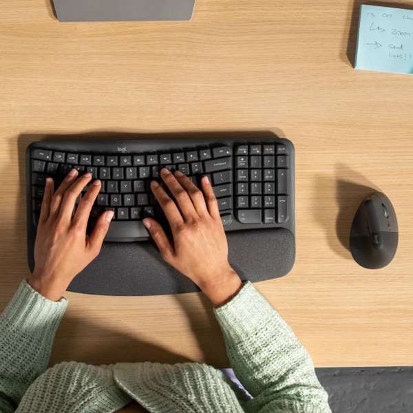 Logitech Wave Keys and Lift Combo Graphite US
