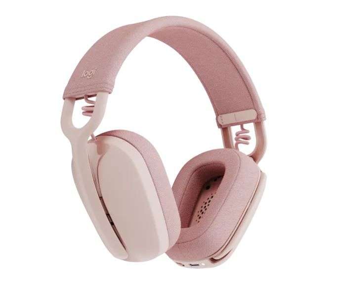 Logitech Zone Vibe 100 Bluetooth Headset Pink