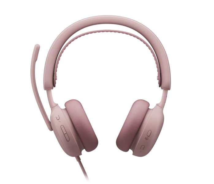 Logitech Zone Wired 2 for Business Teams version Headset Rose