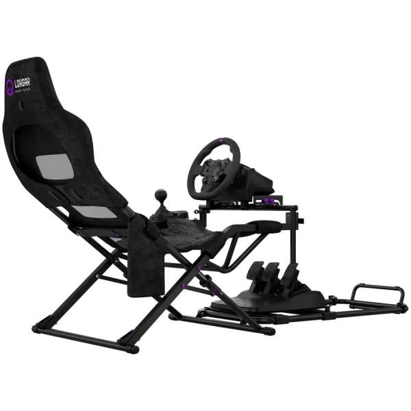 LORGAR Advanced RAF1 Racing Simulator Cockpit Black