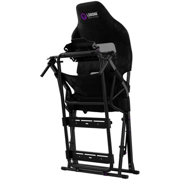 LORGAR Advanced RAF1 Racing Simulator Cockpit Black