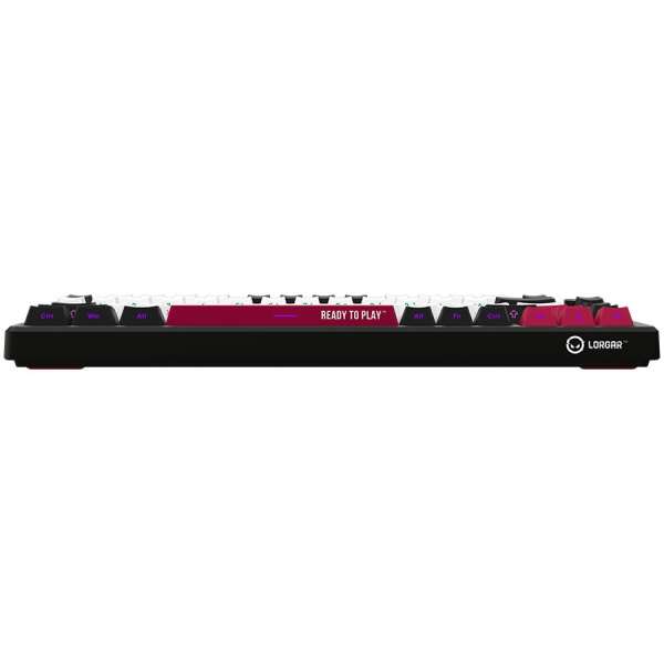 LORGAR KBP7075W Gaming Wireless Bluetooth Mechanical Keyboard Black/Red US