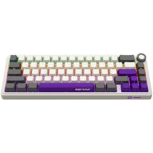 LORGAR KBP70MW Wireless Mechanical Gaming Keyboard Beige US