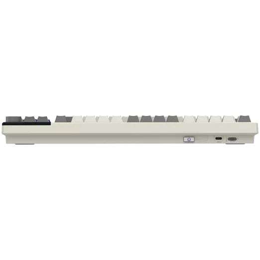 LORGAR KBP70TKLW Wireless Bluetooth Mechanical Gaming Keyboard Beige US