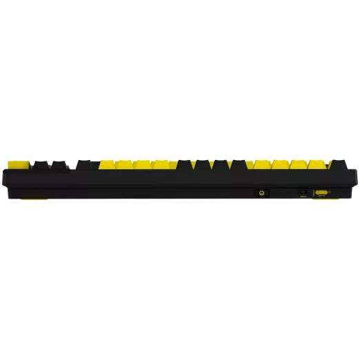 LORGAR KBP70TKLW Wireless Bluetooth Mechanical Gaming Keyboard Black/Yellow US