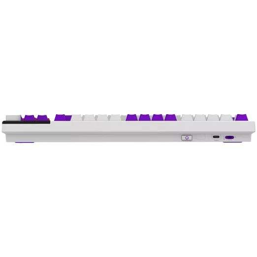 LORGAR KBP70TKLW Wireless Bluetooth Mechanical Gaming Keyboard White US