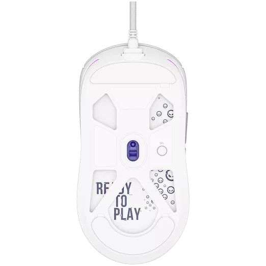 LORGAR MSA10 Gaming Mouse White