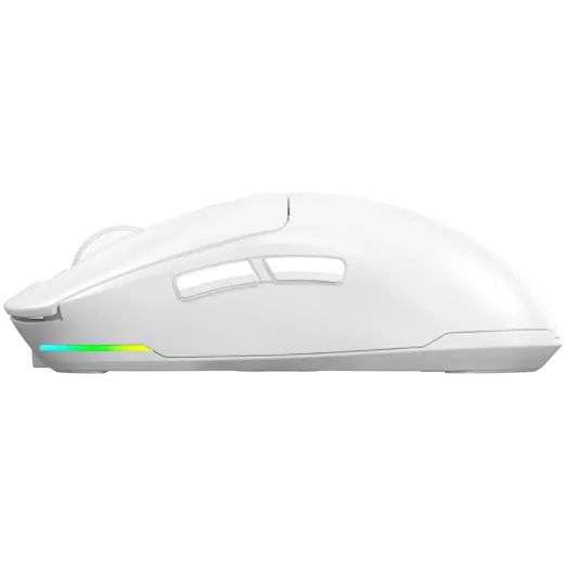 LORGAR MSA10W Wireless Bluetooth Gaming Mouse Advanced White