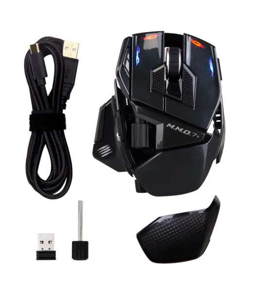 Madcatz M.M.O. 7+ Wireless Gaming Mouse Black