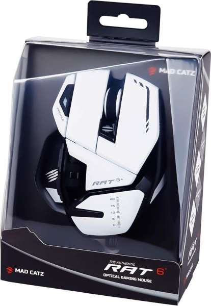 Madcatz R.A.T. 6+ Gaming Mouse White