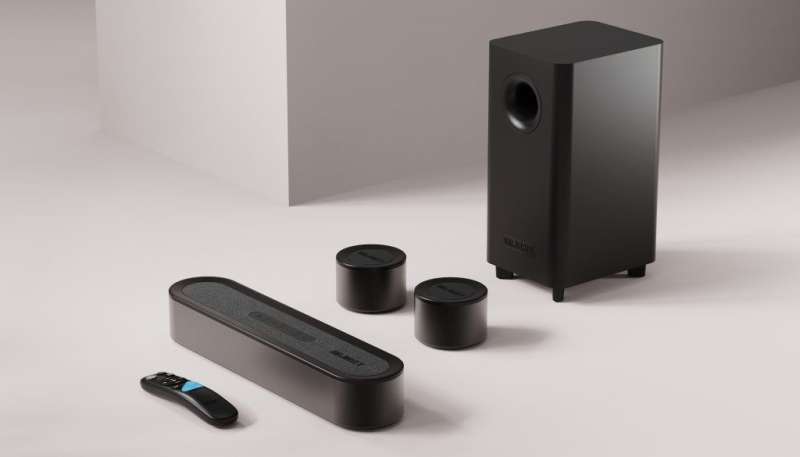 Majority Bowfell Halo Dolby 5.1 Bluetooth Speaker Black