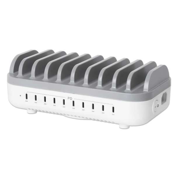 Manhattan 10-Port USB-C Power Delivery Charging Station