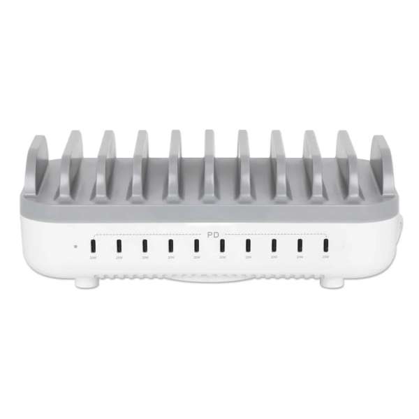 Manhattan 10-Port USB-C Power Delivery Charging Station