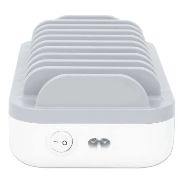 Manhattan 10-portos USB3.0 HUB White/Grey