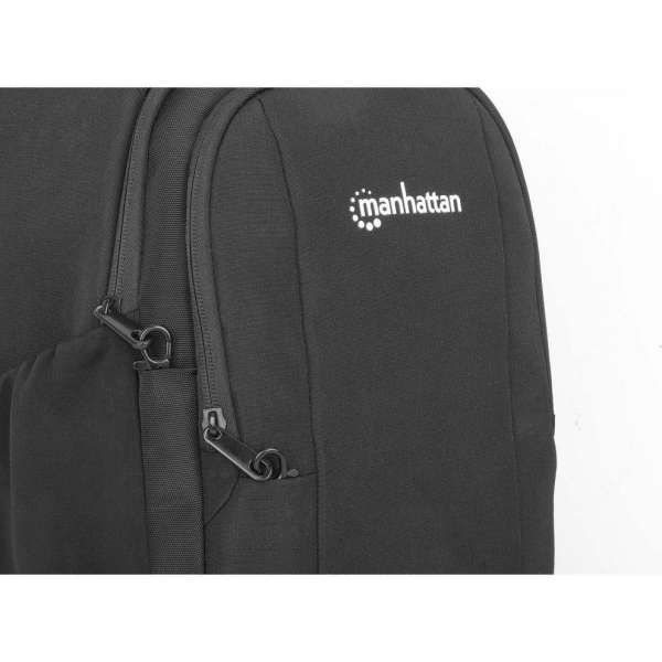 Manhattan Amsterdam Anti-Theft Laptop Sling Bag 13,3" Black