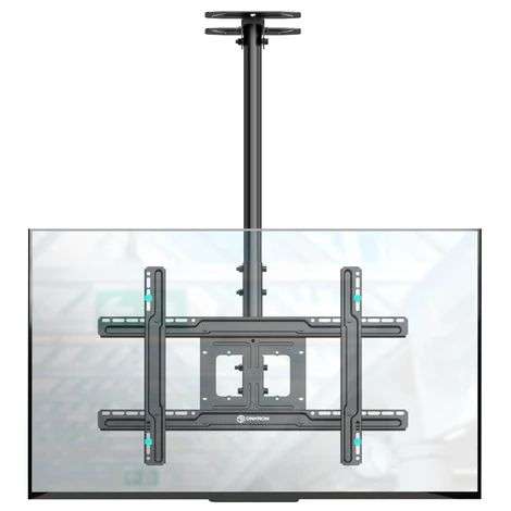 ONKRON Ceiling TV Mount Tilt Swivel for 32"-80" Black