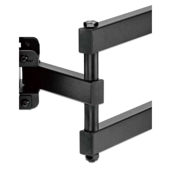 Manhattan Full-Motion TV Wall Mount with Post-Leveling Adjustment 32"-55" Black